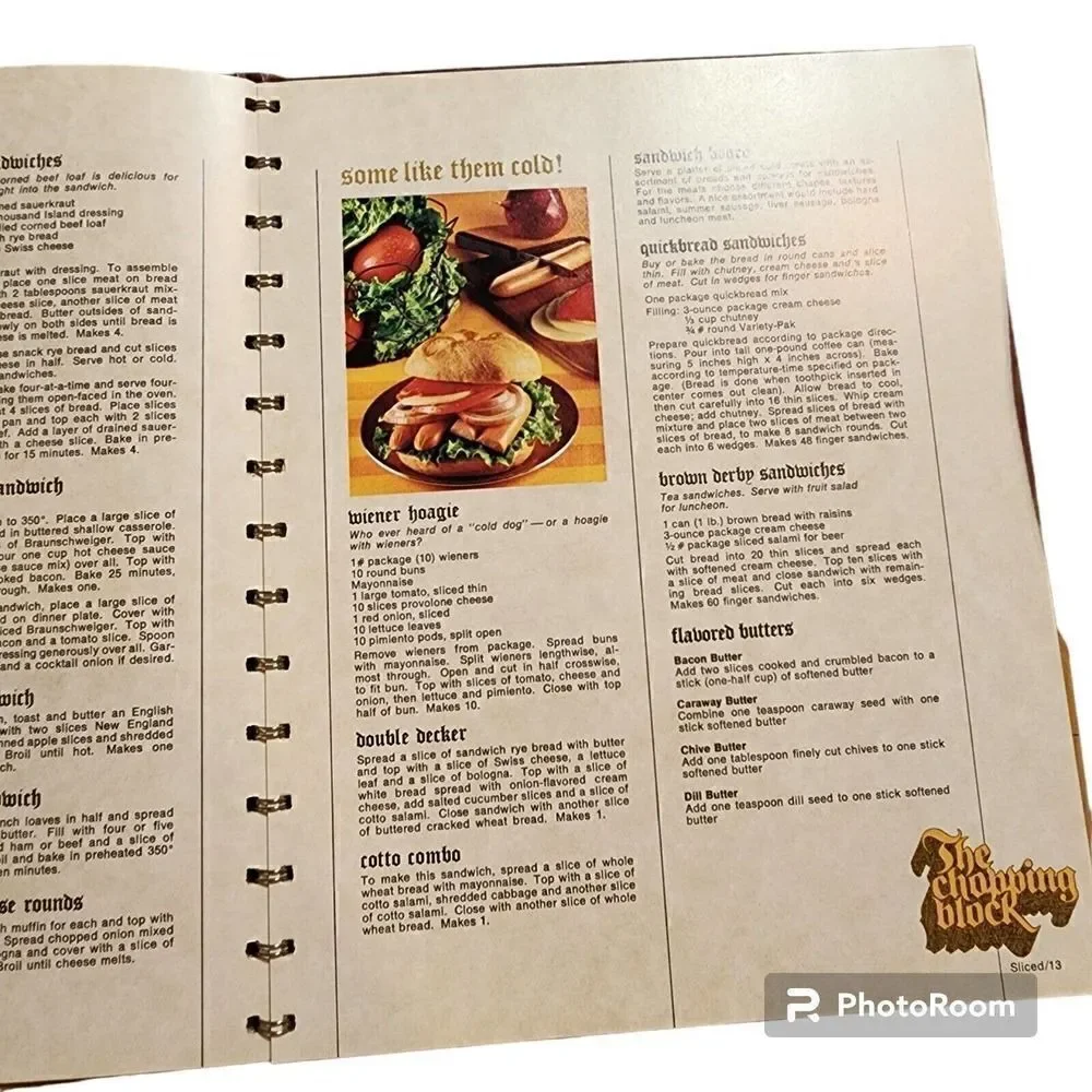 Vintage 1973 All About Sausage Cookbook by Oscar Mayer Hardcover Spiral